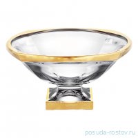 Ваза для фруктов 34 см н/н &quot;Магма /Золотой ободок2&quot; / 346020