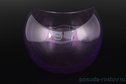 Ваза для цветов 20 см фиолетовая &quot;Gondola&quot; / 094706