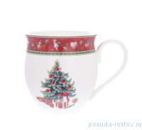 Кружка 440 мл &quot;Christmas world /Bordo&quot; / 273695
