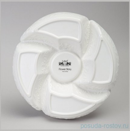 Менажница 5 секций lefard flowers story 23*3,5 см / 363085