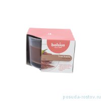 Свеча ароматическая 6,3 х 9 см в стекле &quot;Агаровое дерево /Bolsius&quot; / 257226