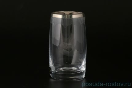 Стаканы для воды 250 мл 6 шт &quot;Идеал /Платиновый узор&quot; / 005566