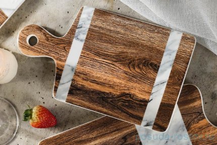 Доска для сыра 25 х 14 см &quot;Wood&amp;Marble&quot; / 354832