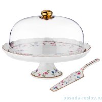 Тортница 30 см н/н с лопаткой &quot;Мускари&quot; / 189513