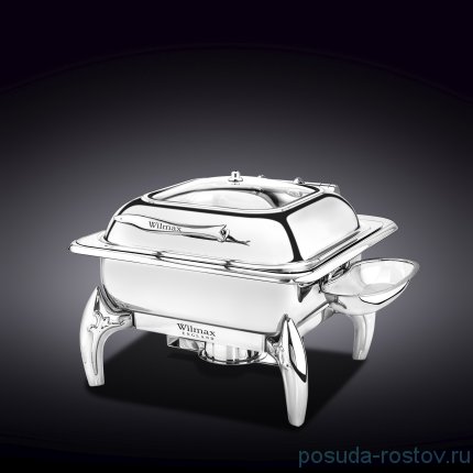 Мармит 45,5 x 41 x 33 см квадратный с подставкой &quot;X3-Y&quot; / 261721