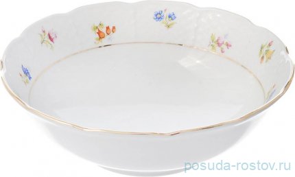 Салатник 16 см 1 шт &quot;Натали /Мелкие цветы /золото&quot; / 157630