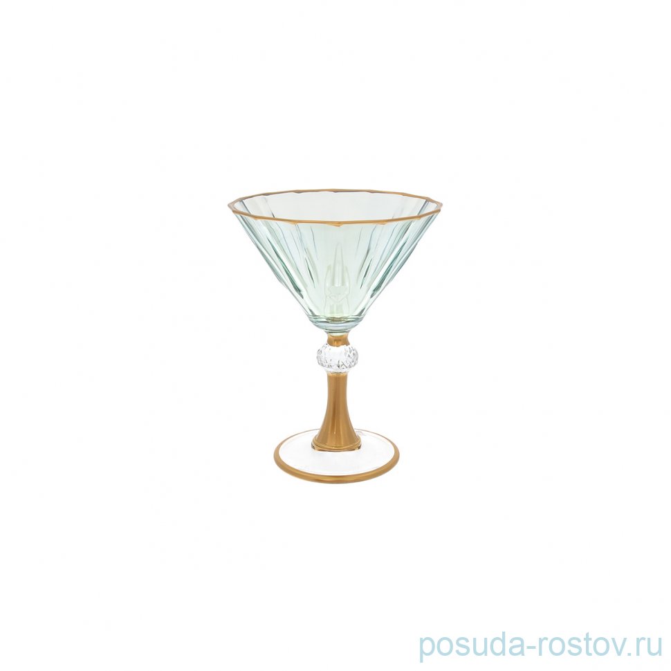 Креманки/мартинки 240 мл 2 шт "Diamond /Green" / 255303