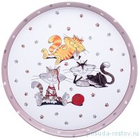 Поднос 33 х 2,1 см сервировочный &quot;Весёлые друзья&quot; / 234924