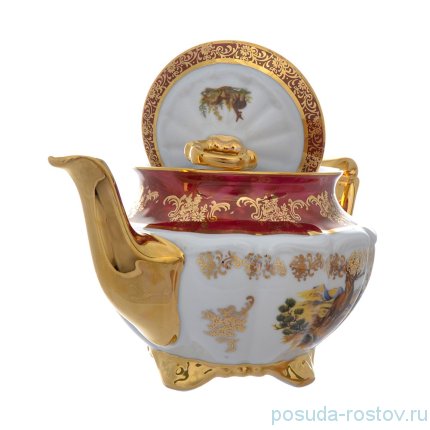 Заварочный чайник 1,1 л &quot;Мария-Тереза /Охота красная&quot; R-L / 277323