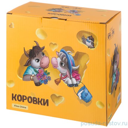 Набор для завтрака 3 предмета &quot;коровки&quot; / 224927