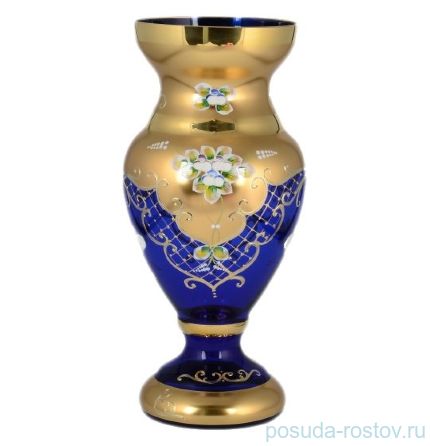 Ваза для цветов 35 см &quot;Лепка синяя&quot; B-L / 096955