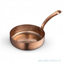 Сковородка 14 x 3.8 см круглая мини с одной ручкой для подачи &quot;Hammered&quot; / 370381