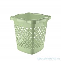 Корзина для белья квадратная / ассорти / 293957