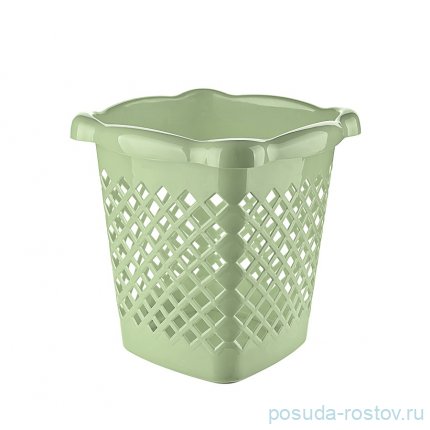 Корзина для белья квадратная / ассорти / 293957