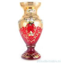Ваза для цветов 30 см &quot;Лепка красная 83219&quot; / 091592