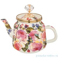 Чайник 1 л эмалированный &quot;agness /винтаж /розы&quot; / 196385