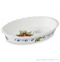 Блюдо для запекания 28 х 18 см овальное &quot;Artigianato ceramico /Лесные ягоды&quot; / 348555
