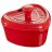 Кокот 10 см с крышкой вишневый Сердце &quot;STAUB&quot; / 218318