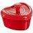 Кокот 10 см с крышкой вишневый Сердце &quot;STAUB&quot; / 218318