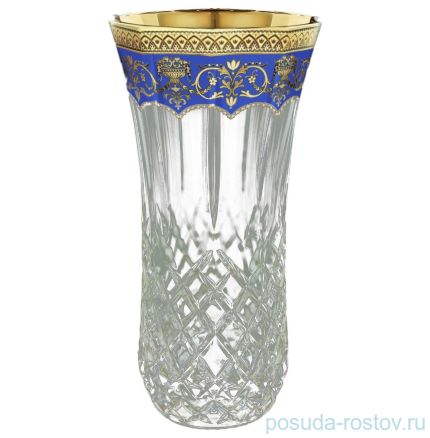 Ваза для цветов 30 см &quot;Astra Gold /Синяя&quot; / 127750