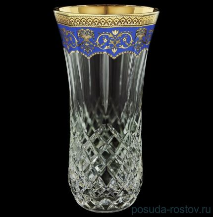 Ваза для цветов 30 см &quot;Astra Gold /Синяя&quot; / 127750
