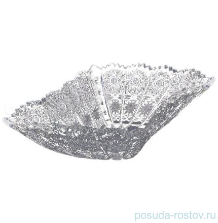 Ваза для конфет 20 см &quot;Glasspo /Хрусталь резной&quot; / 013656