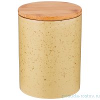 Банка для сыпучих продуктов 750 мл 10 х 14 см &quot;Cosmos /Жёлтый&quot; / 252284