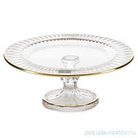 Тортница 22 см  н/н &quot;Diva /Отводка золото&quot; AS Crystal / 337607