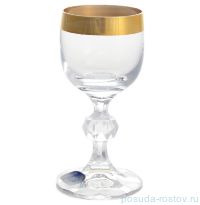 Рюмки для водки 50 мл 6 шт &quot;Клаудия /Золотая полоса&quot; V-D / 127921