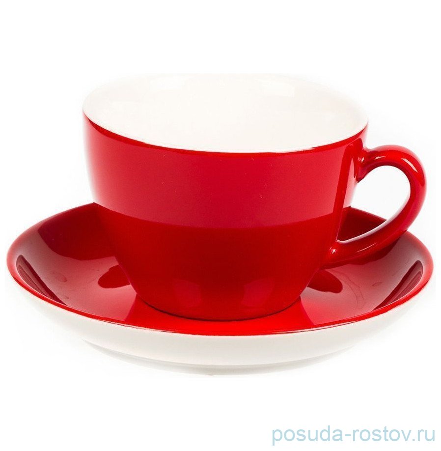 Чайная пара 300 мл 6 шт "Barista /Красный"  (6шт.) / 322303
