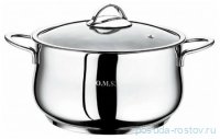 Кастрюля 22 х 12 см со стеклянной крышкой 4,5 л &quot;SINGLE COOKWARE&quot; / 284260