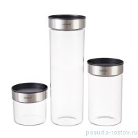 Набор банок для сыпучих продуктов 3 шт &quot;Storage Jar&quot; / 214680