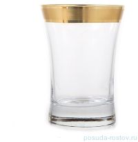 Стаканы для воды 6 шт &quot;Матовая полоса /золото /420014&quot; / 147406