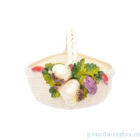 Корзина 32 см овальная &quot;Овощи&quot; / 246713