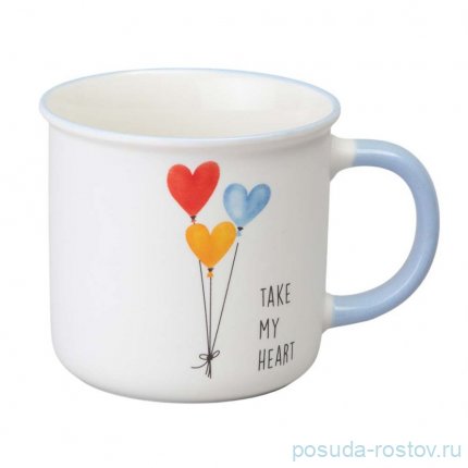 Кружка take my heart 350 мл / 362676