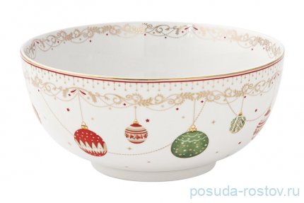 Салатник 23 х 10 см 2,5 л &quot;Christmas Eve /Новогодние шары&quot;  / 362192