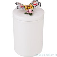 Банка для сыпучих продуктов 12 х 20 см 1,2 л &quot;Бабочка&quot; / 170604