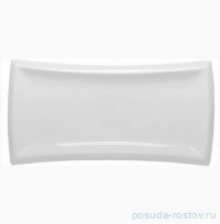 Блюдо 37,5 х 19 х 2 см прямоугольное &quot;Королевский белый /Royal White&quot; / 329474