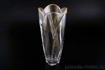 Ваза для цветов 35 см &quot;Глобус /Золотое пестрение&quot; / 094474