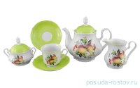 Чайный сервиз на 6 персон 15 предметов &quot;Мэри-Энн /Спелые яблоки&quot; / 158000