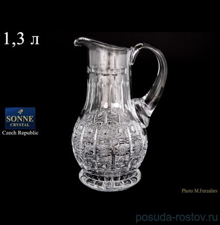 Кувшин для сока 1,3 л &quot;S.Crystal /Хрусталь резной&quot; / 064137