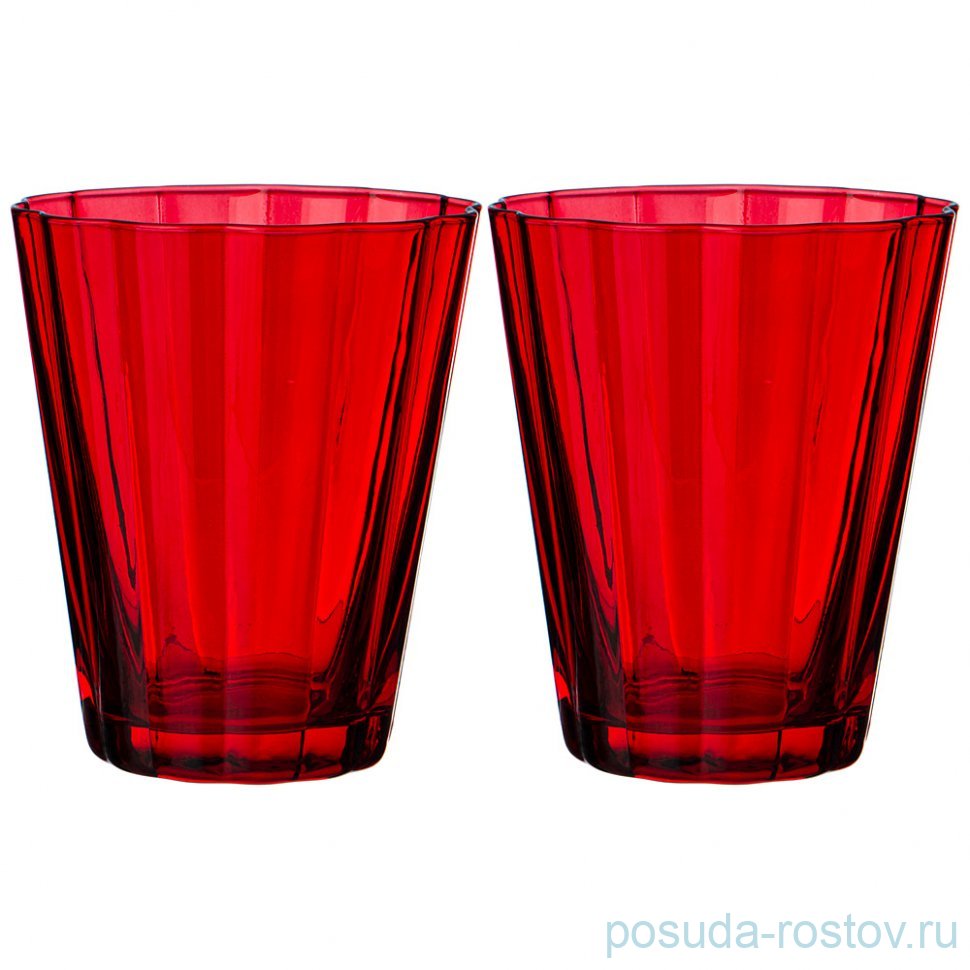 Стаканы для воды 290 мл 2 шт "lotus red" / 337680