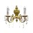 Бра 2 рожковый хрусталь /бронза &quot;Royal Bohemia&quot; / 035983