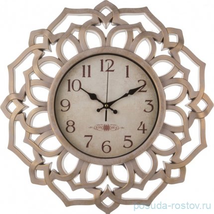 Часы настенные 46 х 46 х 4,5 см кварцевые &quot;ITALIAN STYLE&quot; / 187914