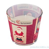 Свеча 8 х 9 см &quot;Happy New Year&quot; (мандарин) / 202645