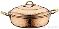 Кастрюля 28 см с крышкой &quot;FORGED COPPER COOKWARES&quot; / 282155