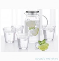 Набор для воды 5 предметов (кувшин 1,4 л + 4 стакана по 290 мл)  / 329460