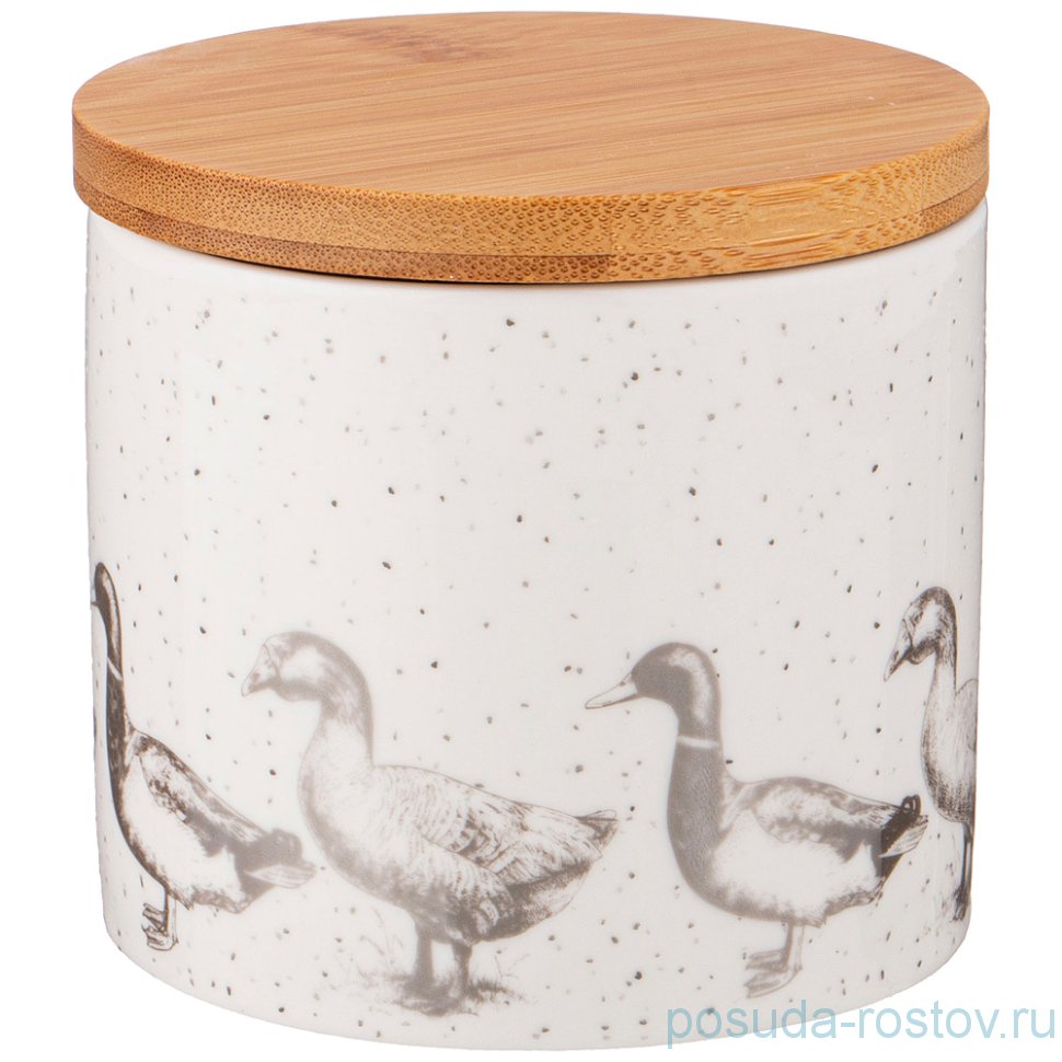 Банка для сыпучих продуктов 410 мл "Ducks" / 269801