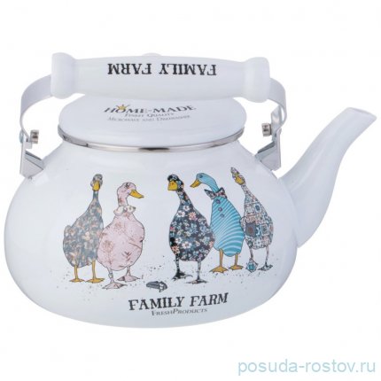 Чайник 2,5 л эмалированный &quot;Family farm&quot; / 354377