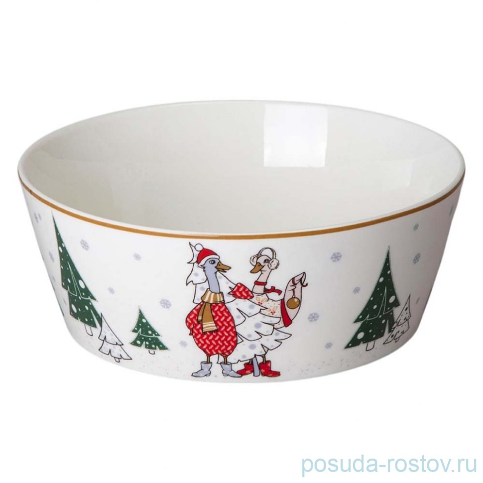 Салатник lefard family christmas 18*7 см 1000 мл (4шт.) / 363957